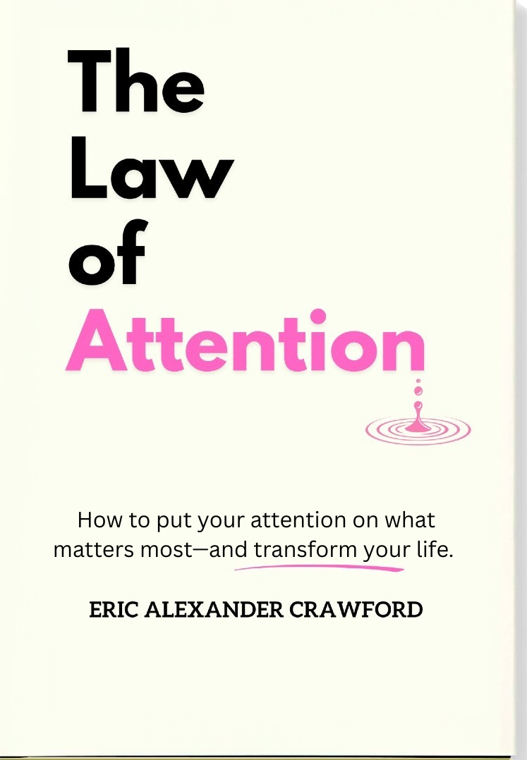 Law of Attention Book Cover May 2025